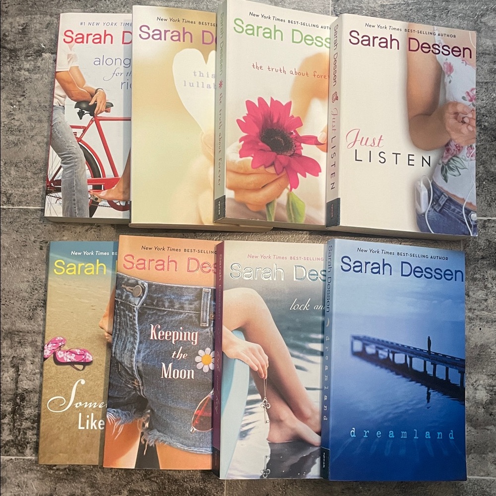 Sarah Dessen Best Selling Young Adult Novels book soft cover bundle lot